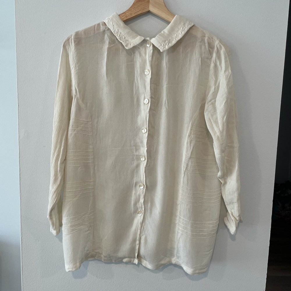 Vintage 2-in-1 blouse